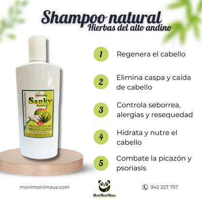 Shampoo natural PERUNATURAL