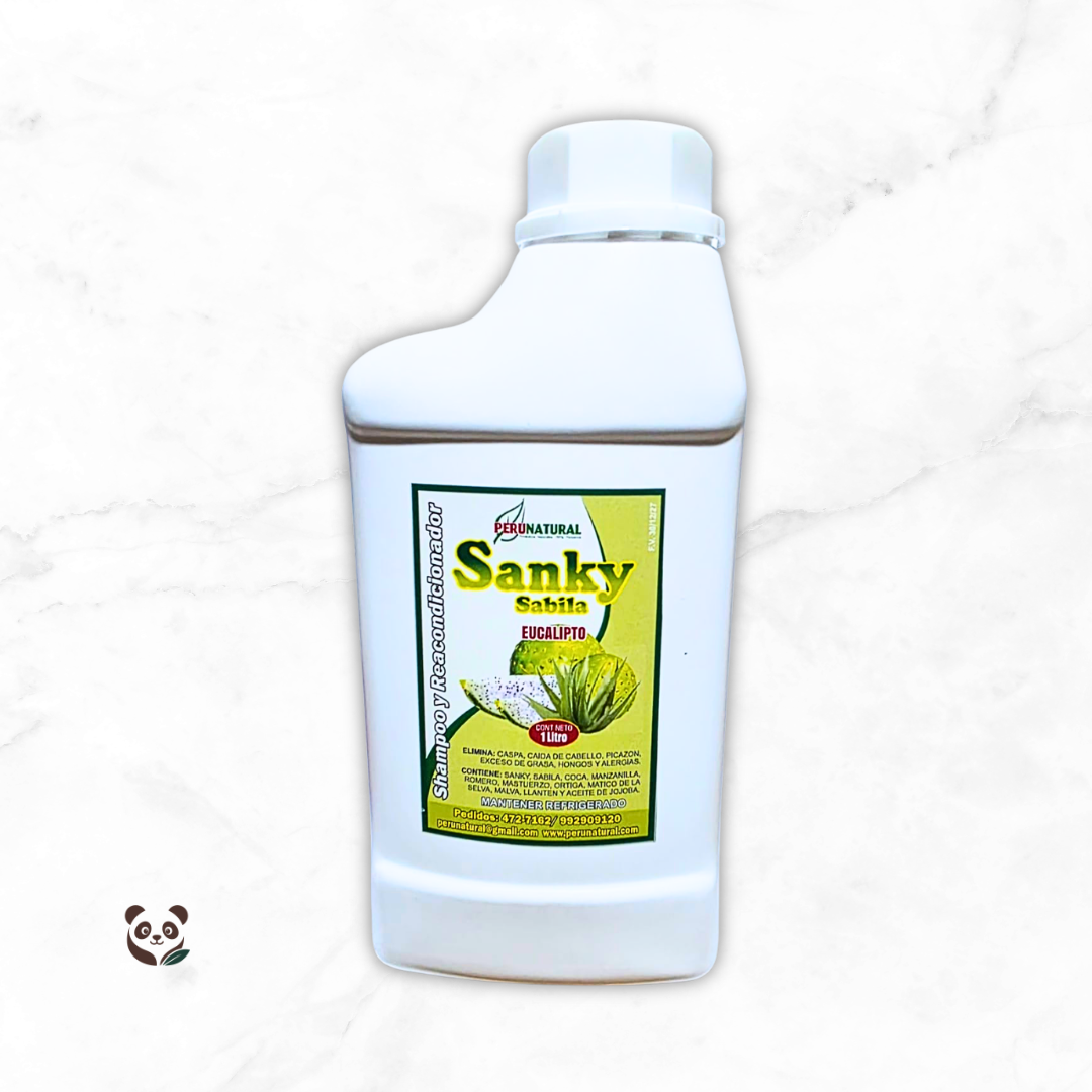 Shampoo Sanky | Limpieza capilar natural con hierbas andinas Peru Natural