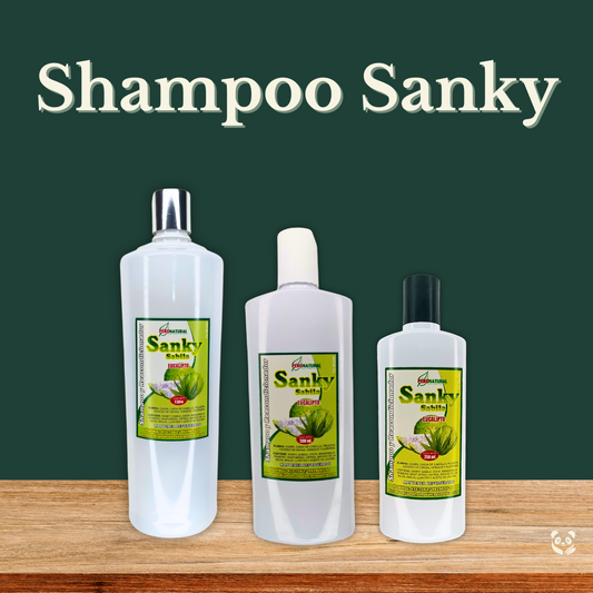 Shampoo Sanky | Limpieza capilar natural con hierbas andinas Peru Natural