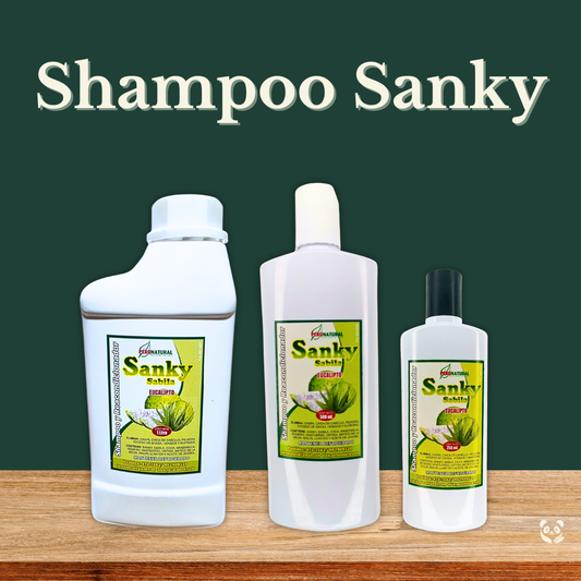 Shampoo Sanky | Limpieza capilar natural con hierbas andinas Peru Natural