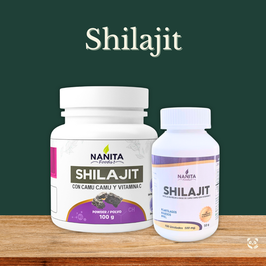 Shilajit Plus | Vitalidad y defensa con energía ancestral Nanita Foods