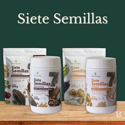 Mezcla Instantánea 7 Semillas | Energía, proteína y fibra vegetal Naturandes