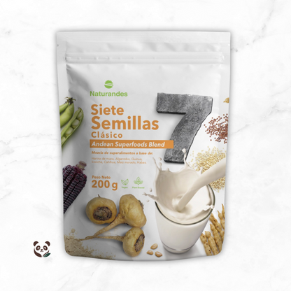 Mezcla Instantánea 7 Semillas | Energía, proteína y fibra vegetal Naturandes