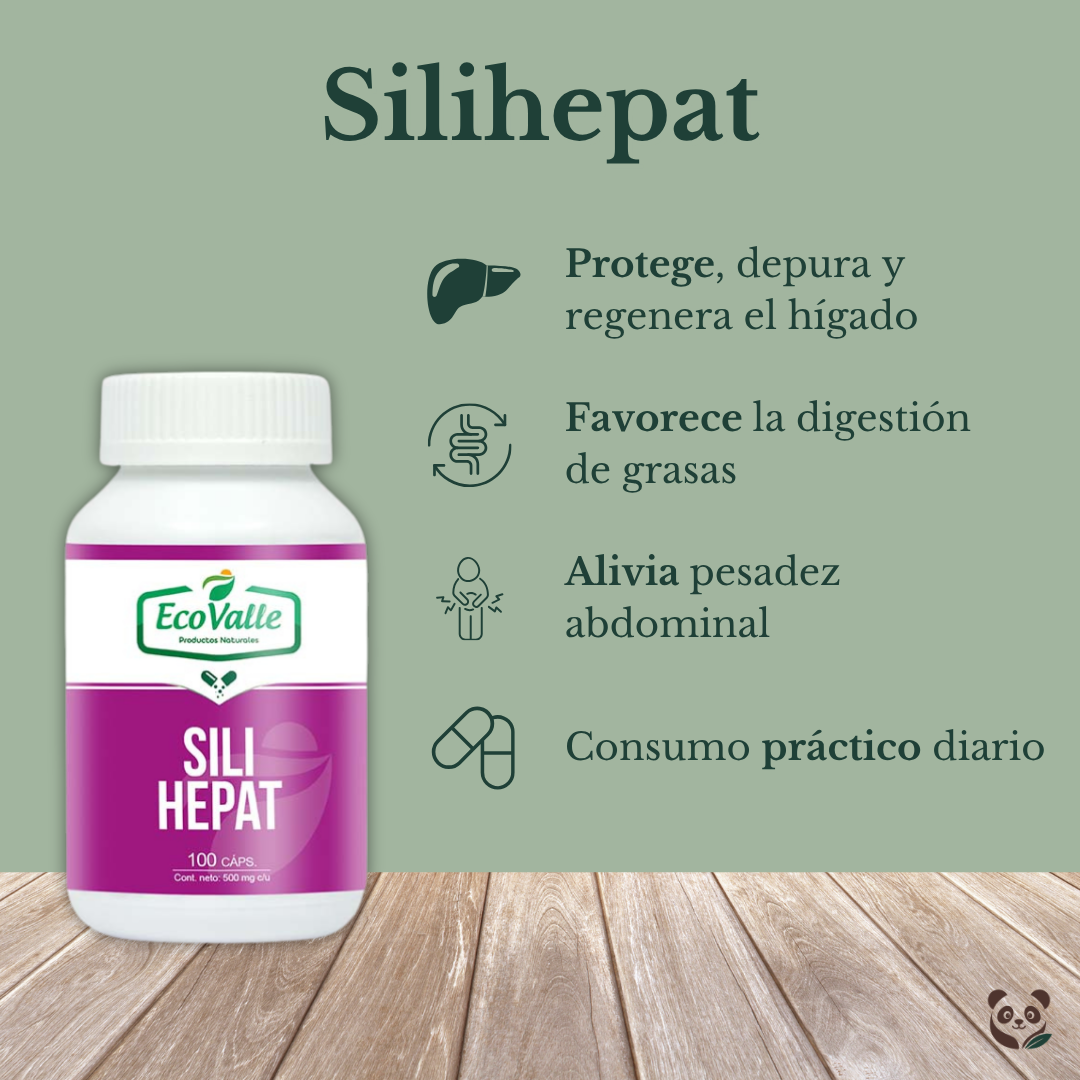 Silihepat | Detox natural con cardo mariano, boldo y alcachofa EcoValle