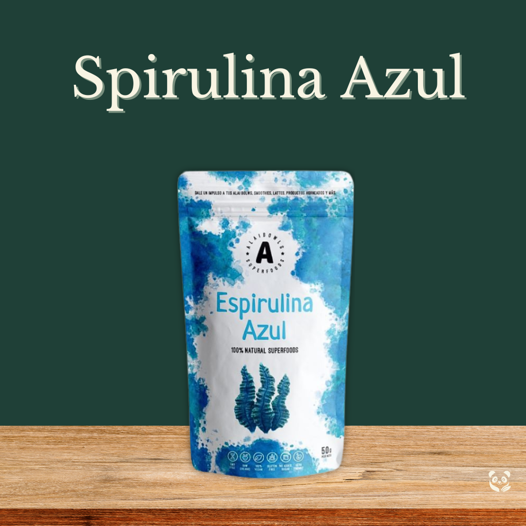 Spirulina Azul Pura | Superalimento rico en hierro, proteínas y vitaminas Alaibowls