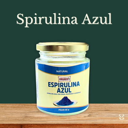 Spirulina Azul con Tarwi | Superalimento rico en hierro, proteínas y vitaminas Oriundo's