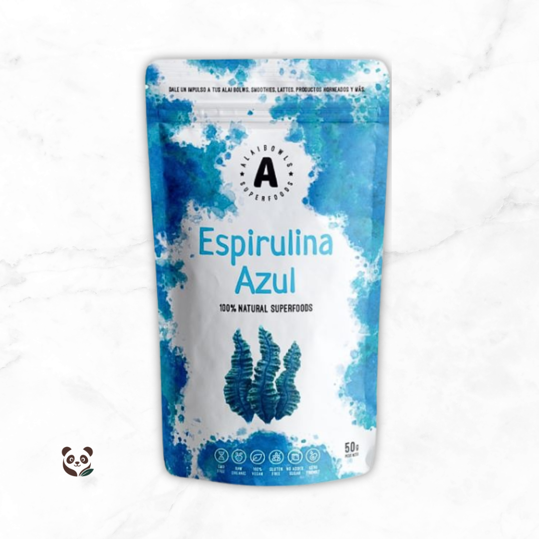 Spirulina Azul Pura | Superalimento rico en hierro, proteínas y vitaminas Alaibowls