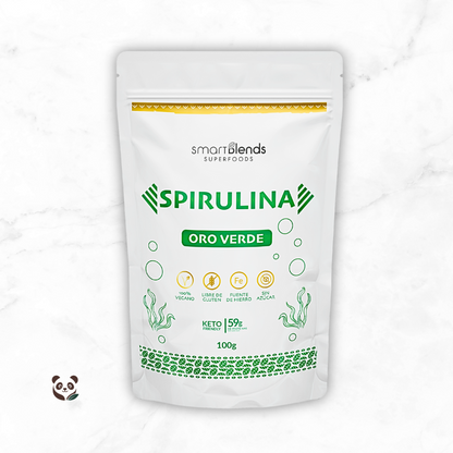 Spirulina con Camu Camu | Superalimento rico en hierro, proteínas y vitaminas Smartblends