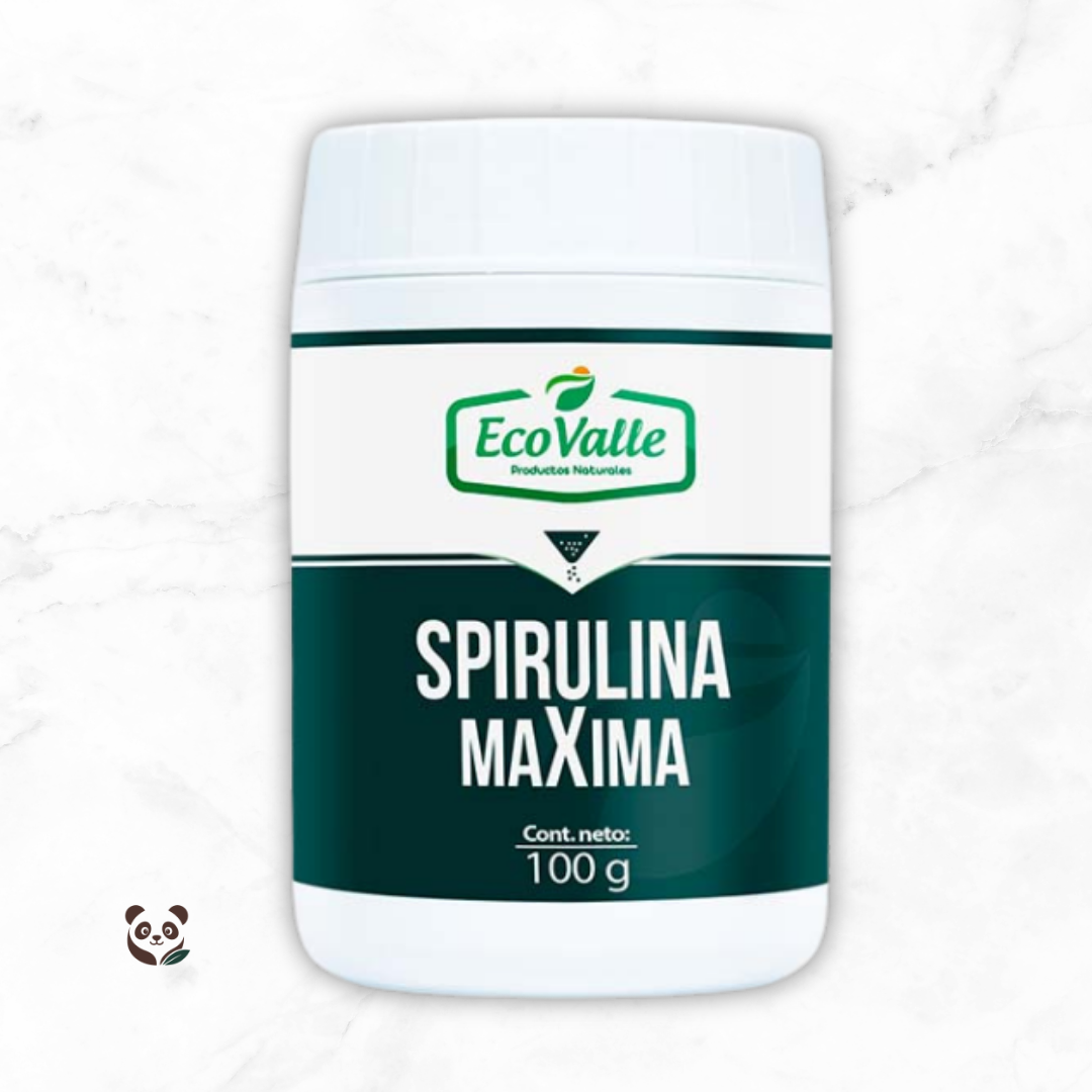 Spirulina Importada Pura | Superalimento Natural en Polvo o Cápsulas EcoValle