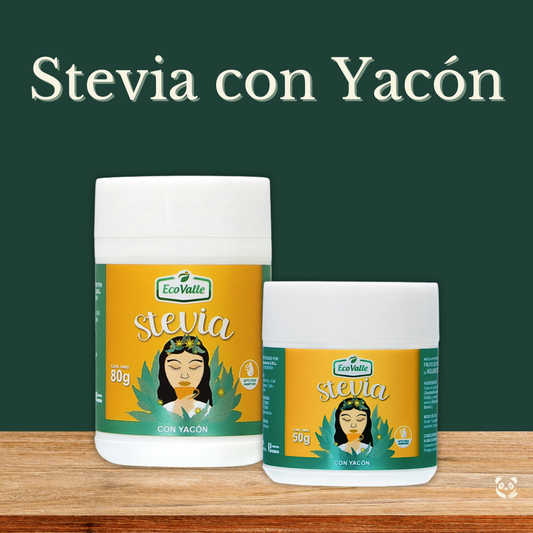 Stevia con Yacón | Dulzura sin amargor ni calorías EcoValle