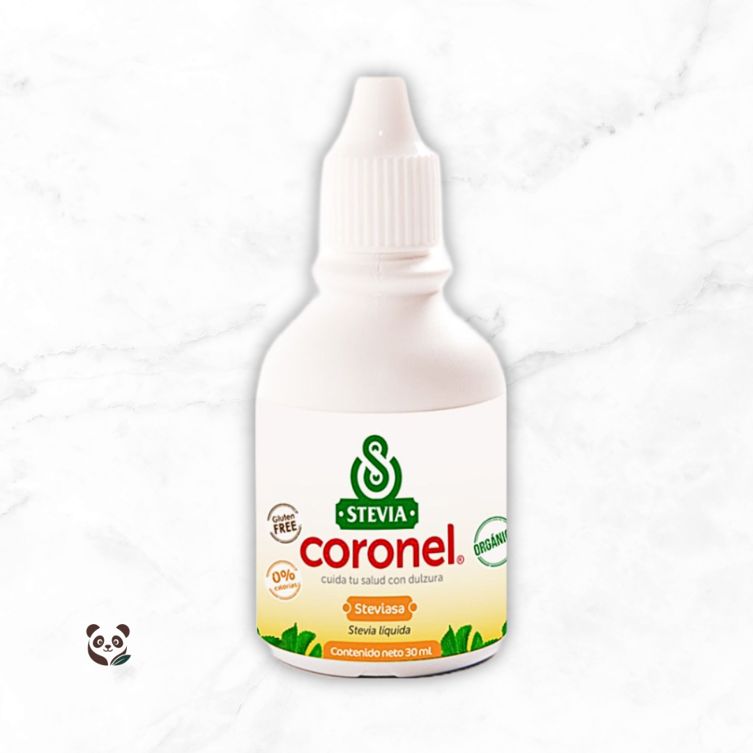 Stevia Orgánica Pura | Endulzante natural sin calorías Stevia Coronel