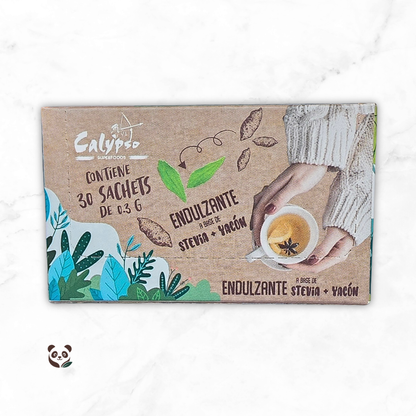 Stevia con Yacón | Dulzura sin amargor ni calorías Calypso
