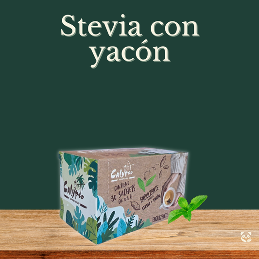 Stevia con Yacón | Dulzura sin amargor ni calorías Calypso