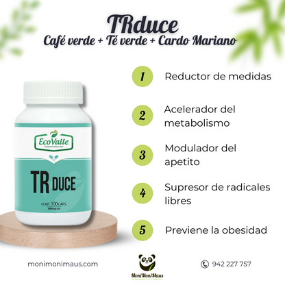 Café Verde + Té Verde + Cardo Mariano - TRduce EcoValle