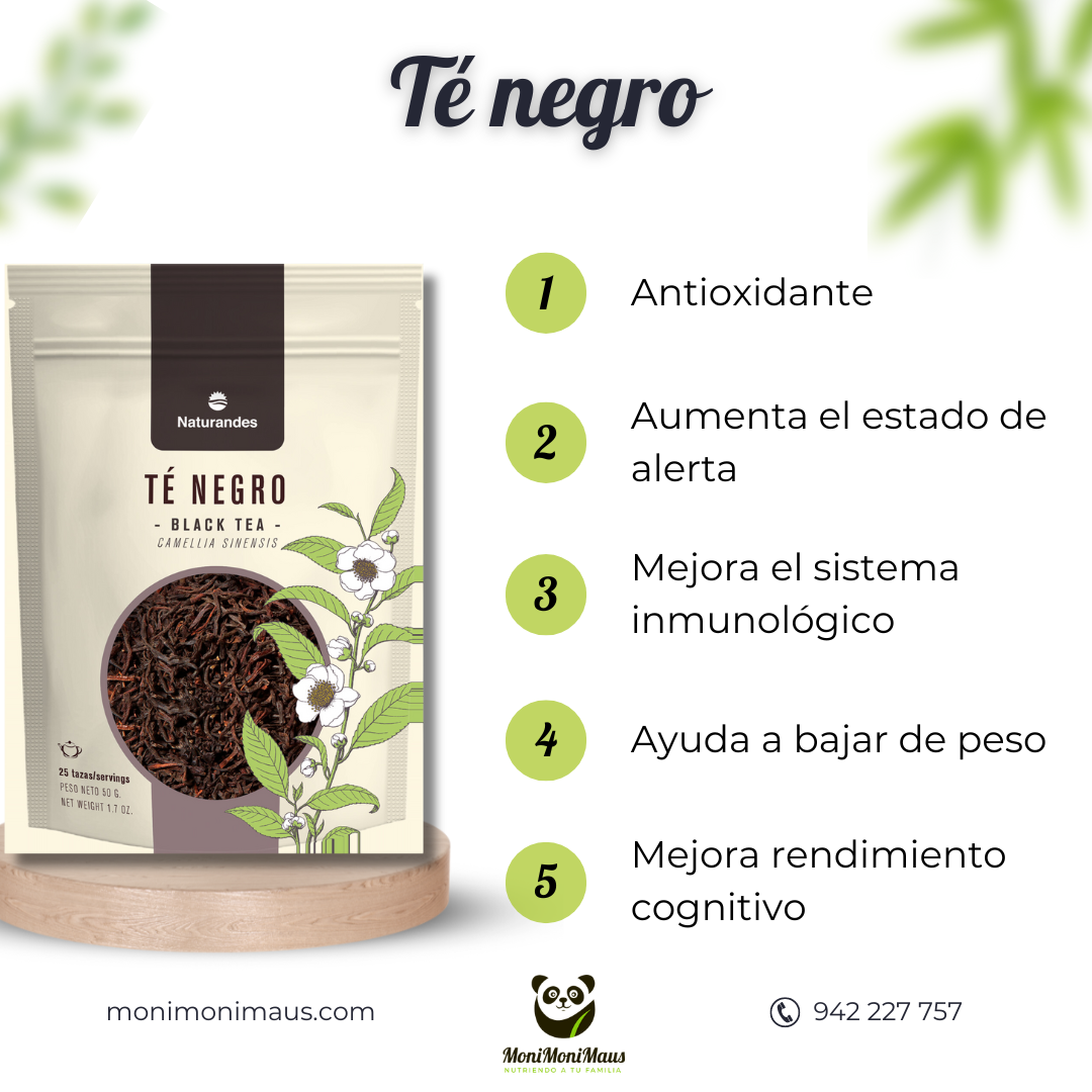 Té negro entero EcoValle