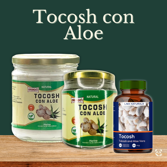 Tocosh + Áloe Vera | Probiótico natural para digestión y gastritis Oriundo's, Lima Naturals