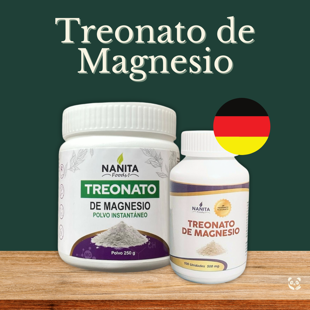 Treonato de Magnesio | Apoyo cognitivo natural desde dentro Nanita Foods