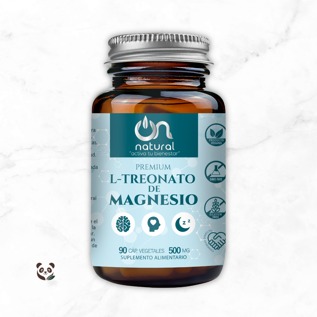 L-Treonato de Magnesio en cápsulas vegetales | Apoyo cognitivo natural desde dentro ON NATURAL