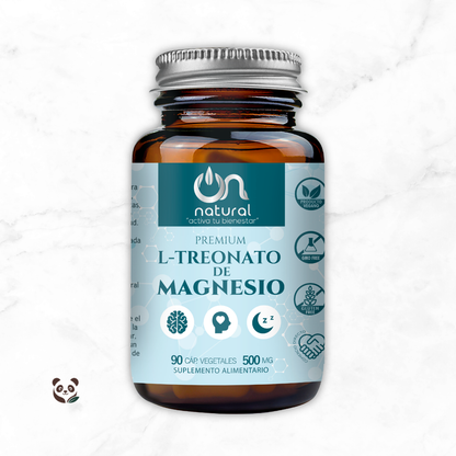 L-Treonato de Magnesio en cápsulas vegetales | Apoyo cognitivo natural desde dentro ON NATURAL
