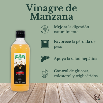 Vinagre de Manzana Natural | Digestión y equilibrio diario EcoValle