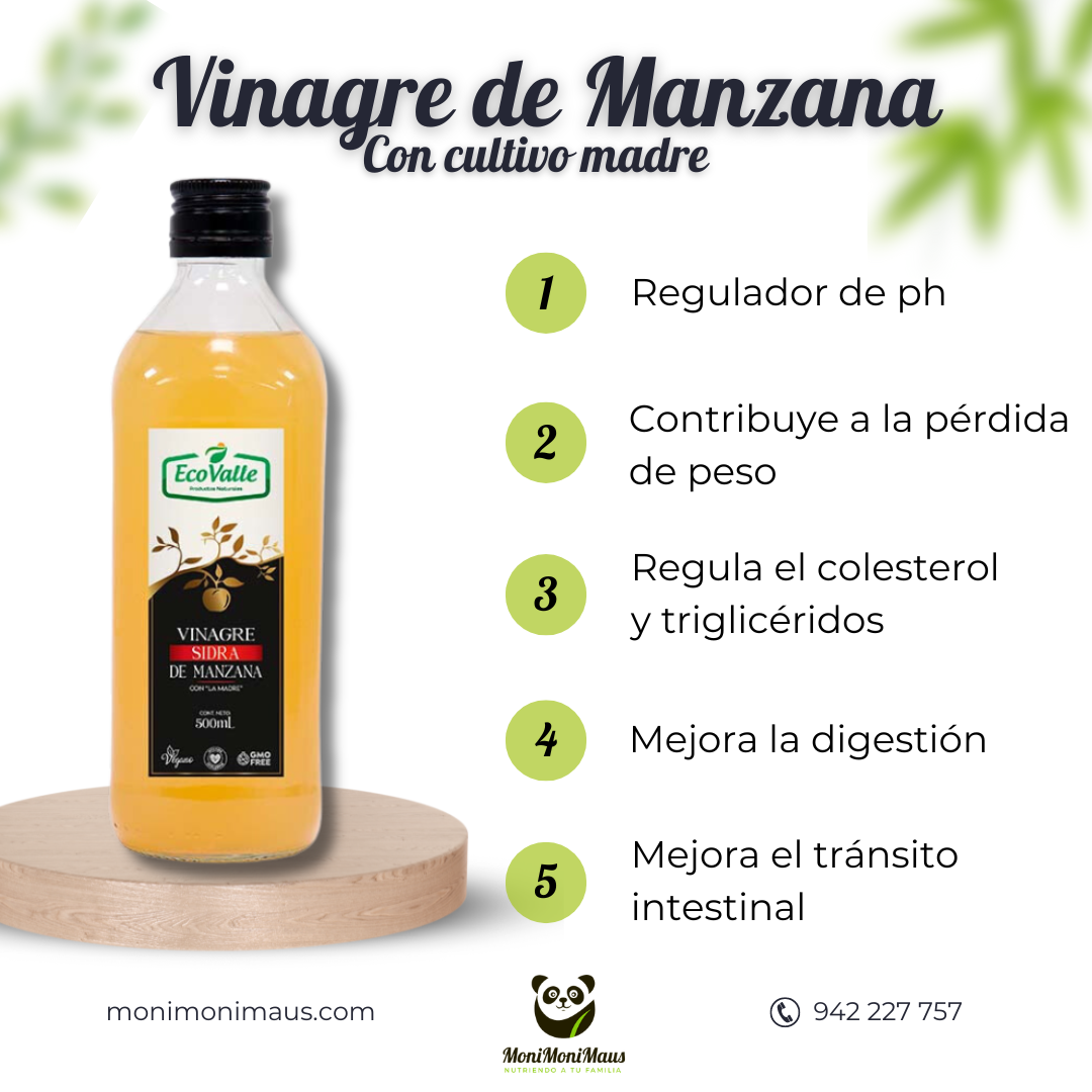 Vinagre de manzana EcoValle