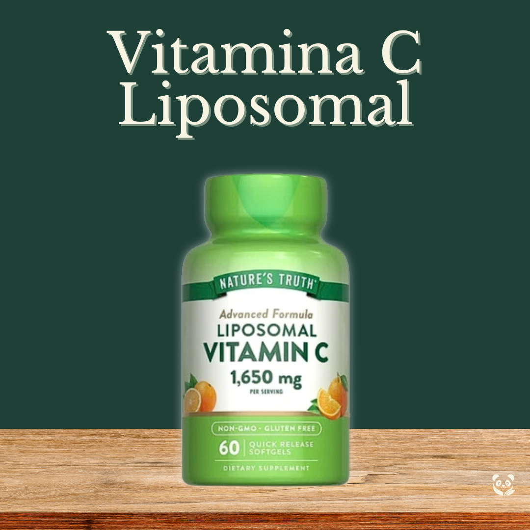 Vitamina C Liposomal 1650 mg | Soporte Inmunológico y Antioxidante Nature's Truth