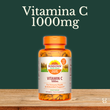 Vitamina C 1000 mg | Soporte Inmunológico y Antioxidante Sundown