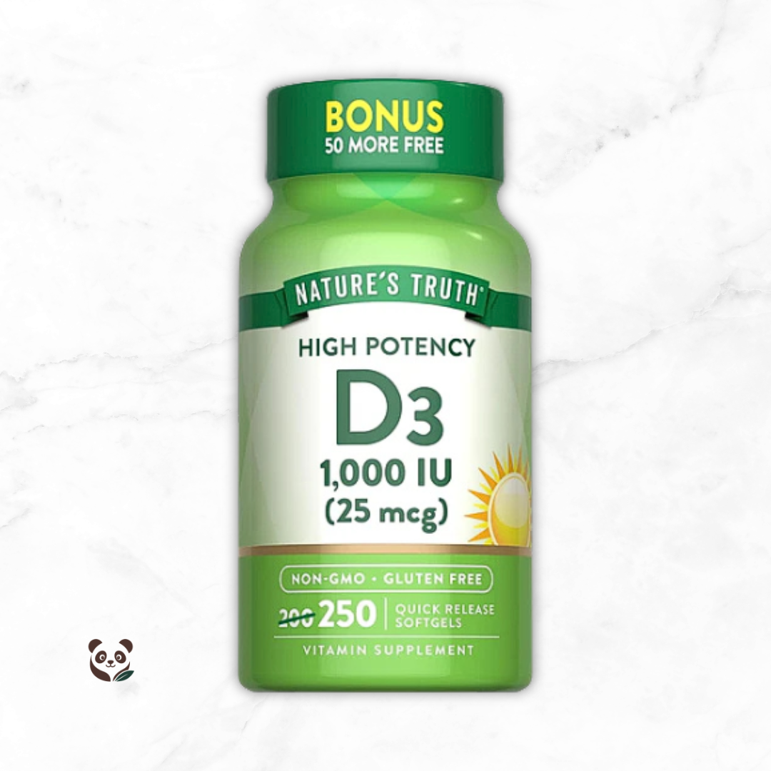 Vitamin D3 1000 IU | Soporte inmunológico y óseo Nature's Truth