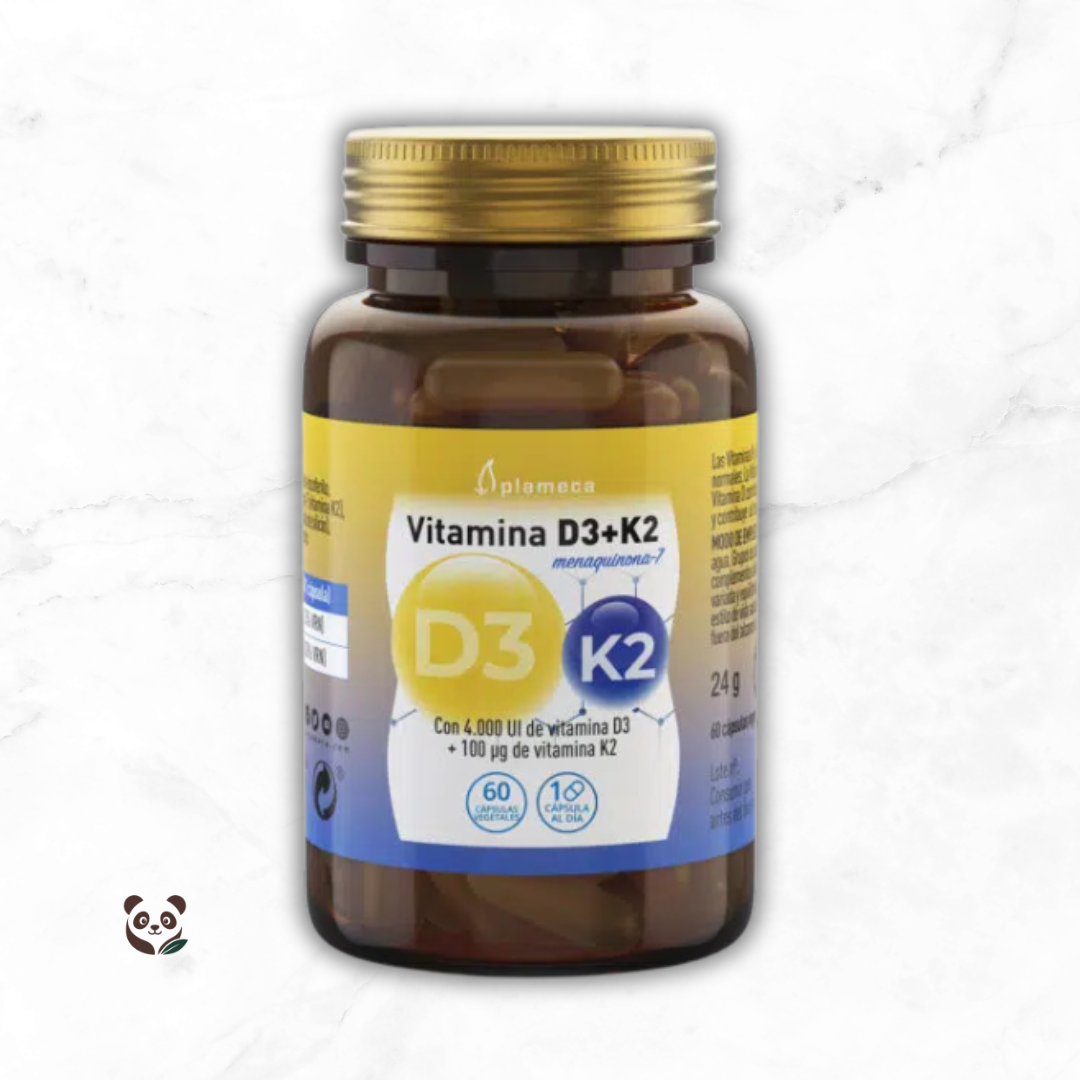 Vitamina D3 + K2 PLAMECA | Salud Ósea y Cardiovascular PLAMECA
