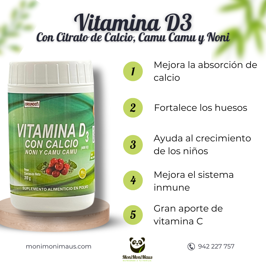 Vitamina D3 Oriundo's